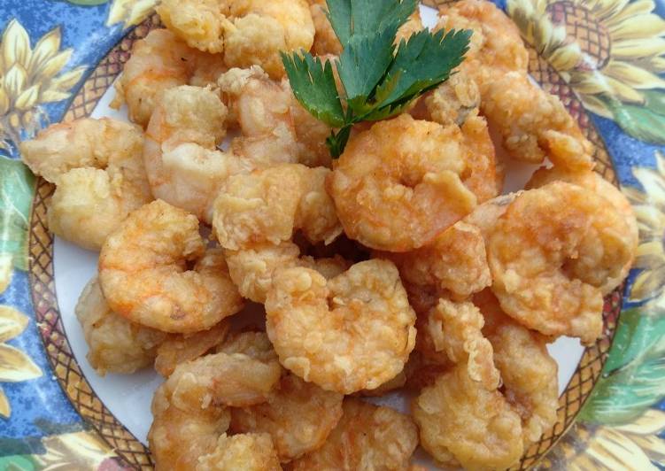 Cara Gampang Membuat Udang goreng crispy yang Sempurna