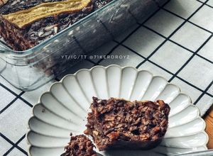 Gambar Banana oatmeal cake