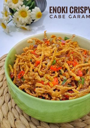 Foto resep Enoki Crispy Cabe Garam