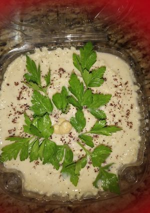 Una foto de Crema de Garbanzo (hummus)