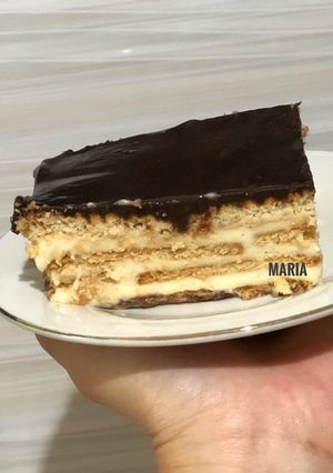 Foto resep Cream dessert (Boston cream icebox)