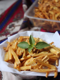 Foto resep Stik sukun goreng
