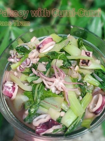 Langkah Gampang Membikin Resep Pakcoy with Cumi-Cumi Saos Tiram yang Sempurna Anti Ribet, Menggugah Selera