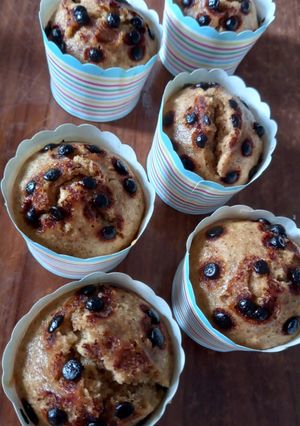 Foto resep Banana Muffin simpel cepet banget (no mixer, no oven)