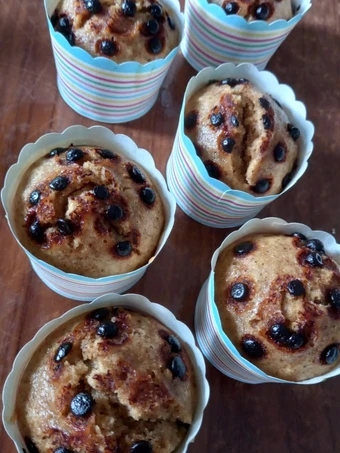 Cara Gampang Membikin Resep  Banana Muffin simpel cepet banget (no mixer, no oven) yang Enak, Menggugah Selera
