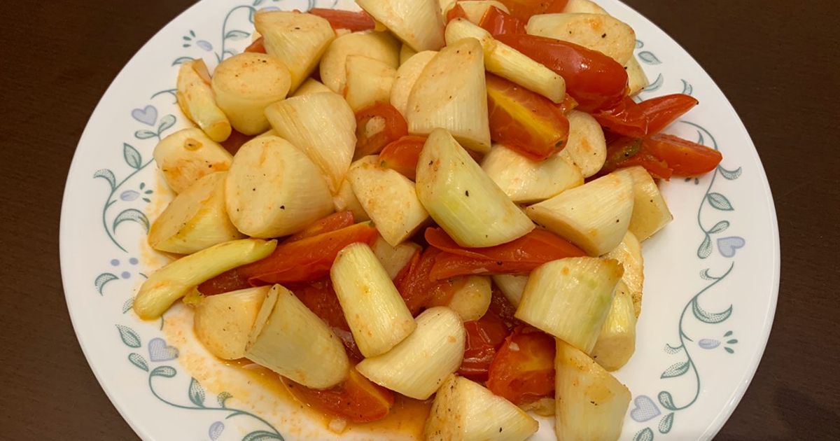 番茄🍅皎白筍 食譜與作法 by 林余珊 - Cookpad