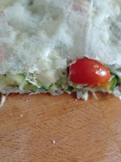 Une photo de Tarte aux courgettes aux feuilles de bricks