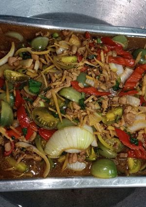 Foto resep Steam Ikan Bawal Campur2