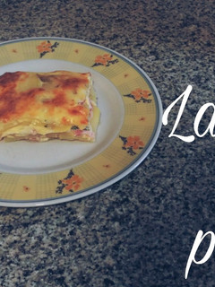 Una foto de Lasaña de patatas