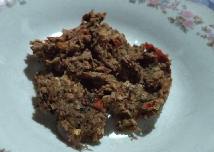 Pecak Tempe Bakar/Panggang