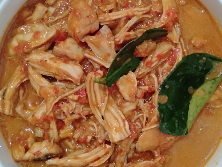 Resep Ayam Suwir Pedas Manis Anti Gagal