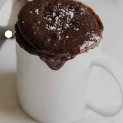 A picture of Microwave brownie.