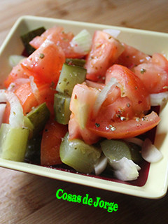 Una foto de Ensalada simple
