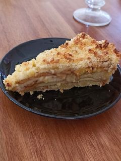 Una foto de Crumble de manzana 🍎