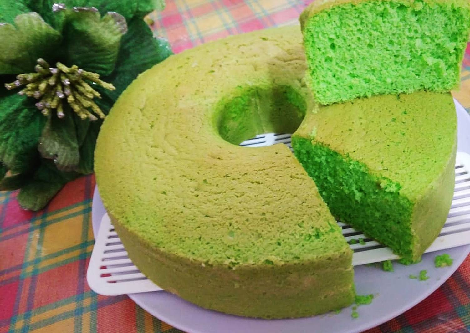 Resep Sponge Cake Bolu Pandan No Obat2an Oleh Sheke Cookpad