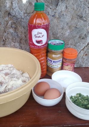 A picture of Ojojo that doesn’t soak up excess palm oil!.