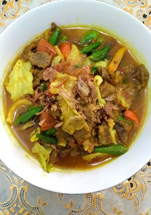 Foto resep Tongseng sapi tanpa santan