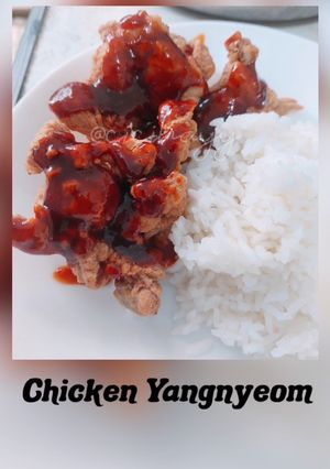 Foto resep Yangnyeom Chicken 11:12 sama resto