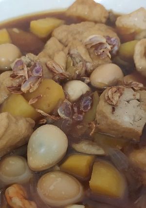 Foto resep Semur Tahu Telur
