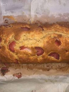 Foto principal de Budín de avena y fresas🍓