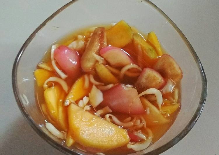 makanan Rujak Cuka Mantap yang Enak