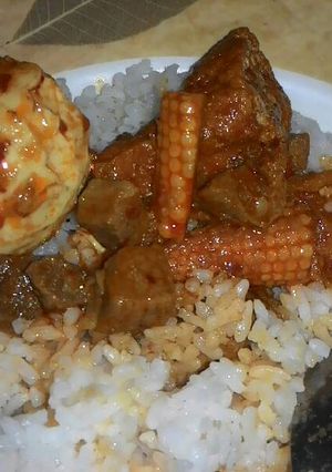 Foto resep Daging bumbu rujak instant