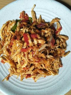 Foto resep Ayam suwir pedas
