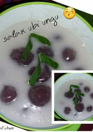 Foto resep Kolak biji salak ungu