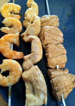 Une photo de Brochette teriyaki