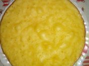 Una foto de torta de naranja con stevia