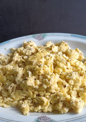 Foto resep Scramble egg