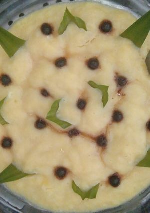 Foto resep Banana with rice flour