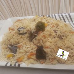 A picture of Simple jollof rice.