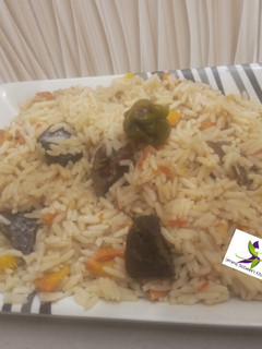 A picture of Simple jollof rice.
