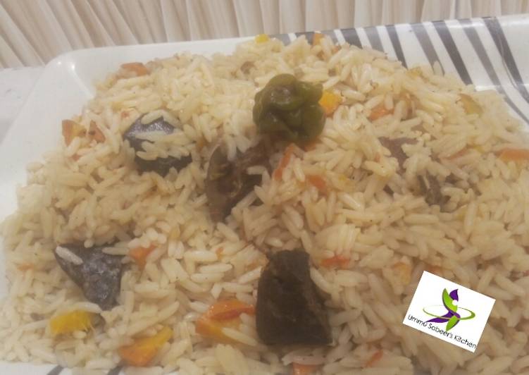 Simple jollof rice