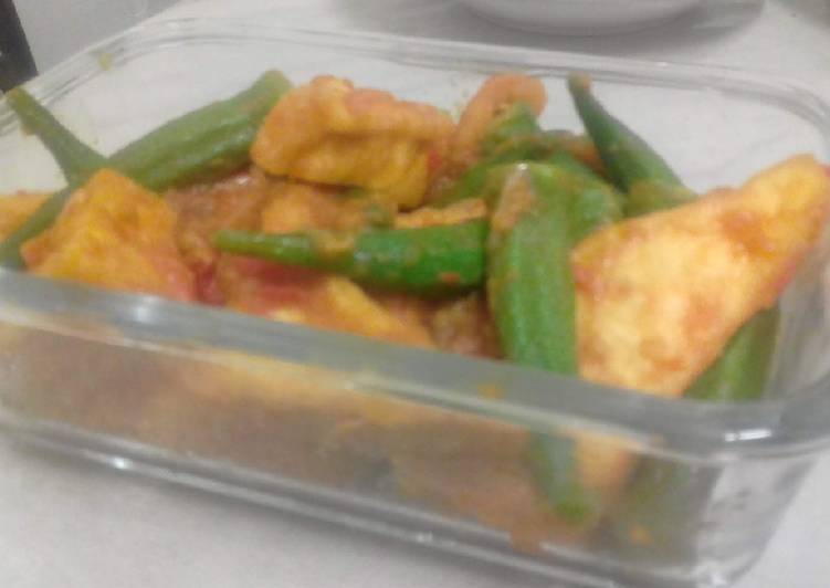 Okra masak pedas