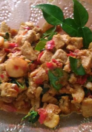 Foto resep Tumis Tempe Udang Daun Jeruk♡