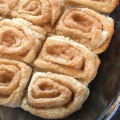 A picture of Butterscotch rolls.