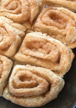 A picture of Butterscotch rolls.