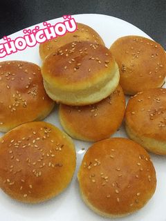 صورة لوصفة خبز ميني برغر 🍔