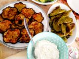 Ψητές μελιτζάνες, πιπεριές και τζατζίκι!!!