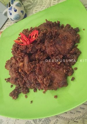 Foto resep Empal gepuk goreng empuk