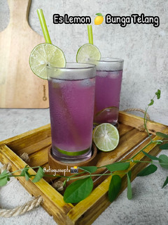 Foto resep Es Lemon Bunga Telang (716)
