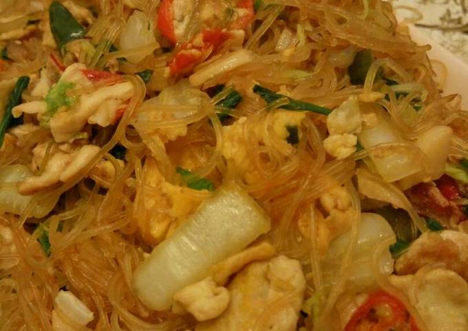 Resep Bihun Goreng Telur Oleh Mawar Putih Cookpad