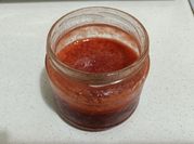 A picture of strawberry jam