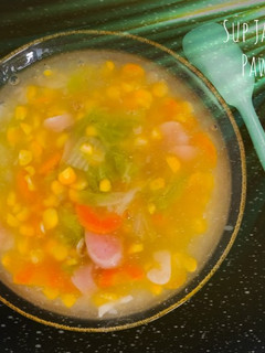 Foto resep Sup Jagung Sosis Kental
