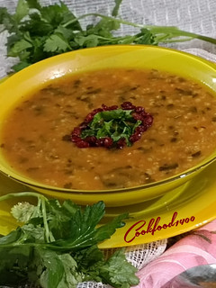 عکسی از دستور سوپ عدس و گشنیز