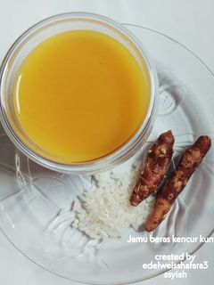 Foto resep Jamu beras kencur kunyit