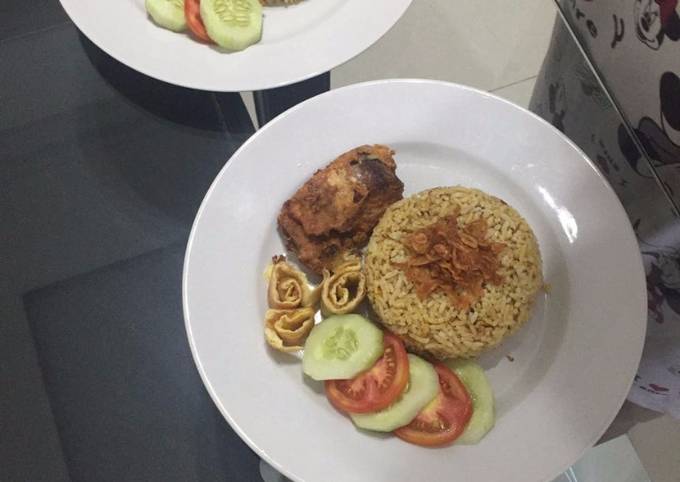 Resep: Nasi Minyak / Nasi Kebuli Rice Cooker Yang Sederhana