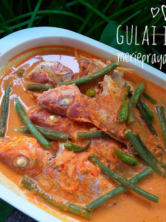 Foto resep Gulai ikan kerapu kacang panjang